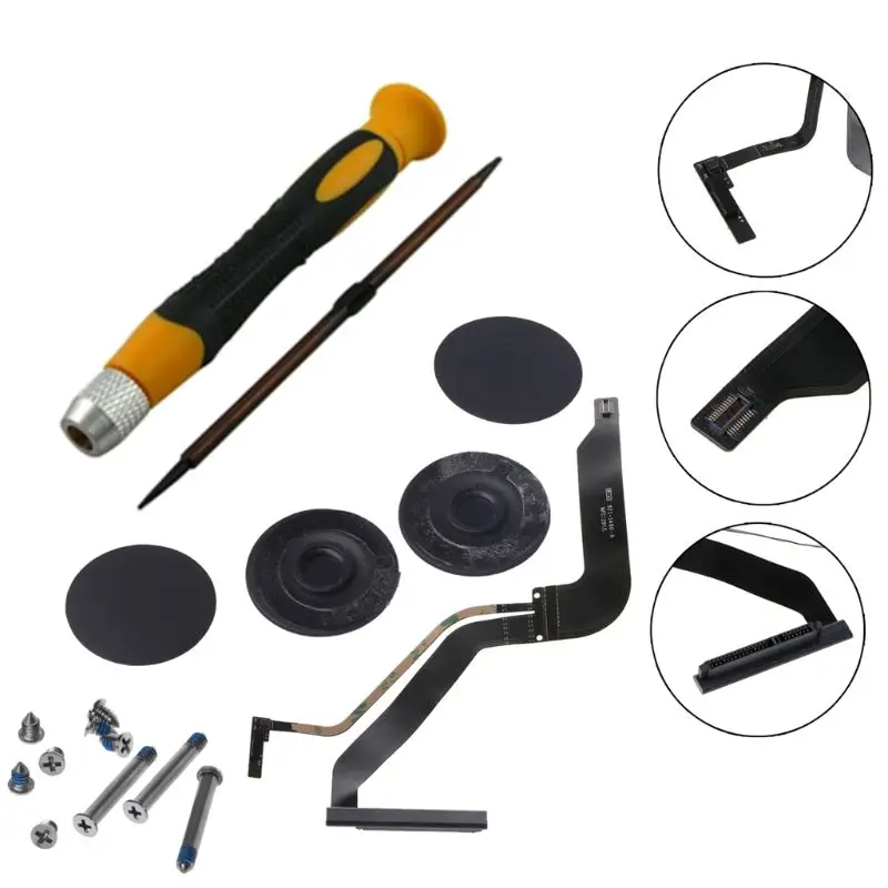 Case Cover Feet 821 1480 A HDD Hard Disk Drive Flex Cable A1278 Bottom Case Cover Feet for Pro 13 A1278 New