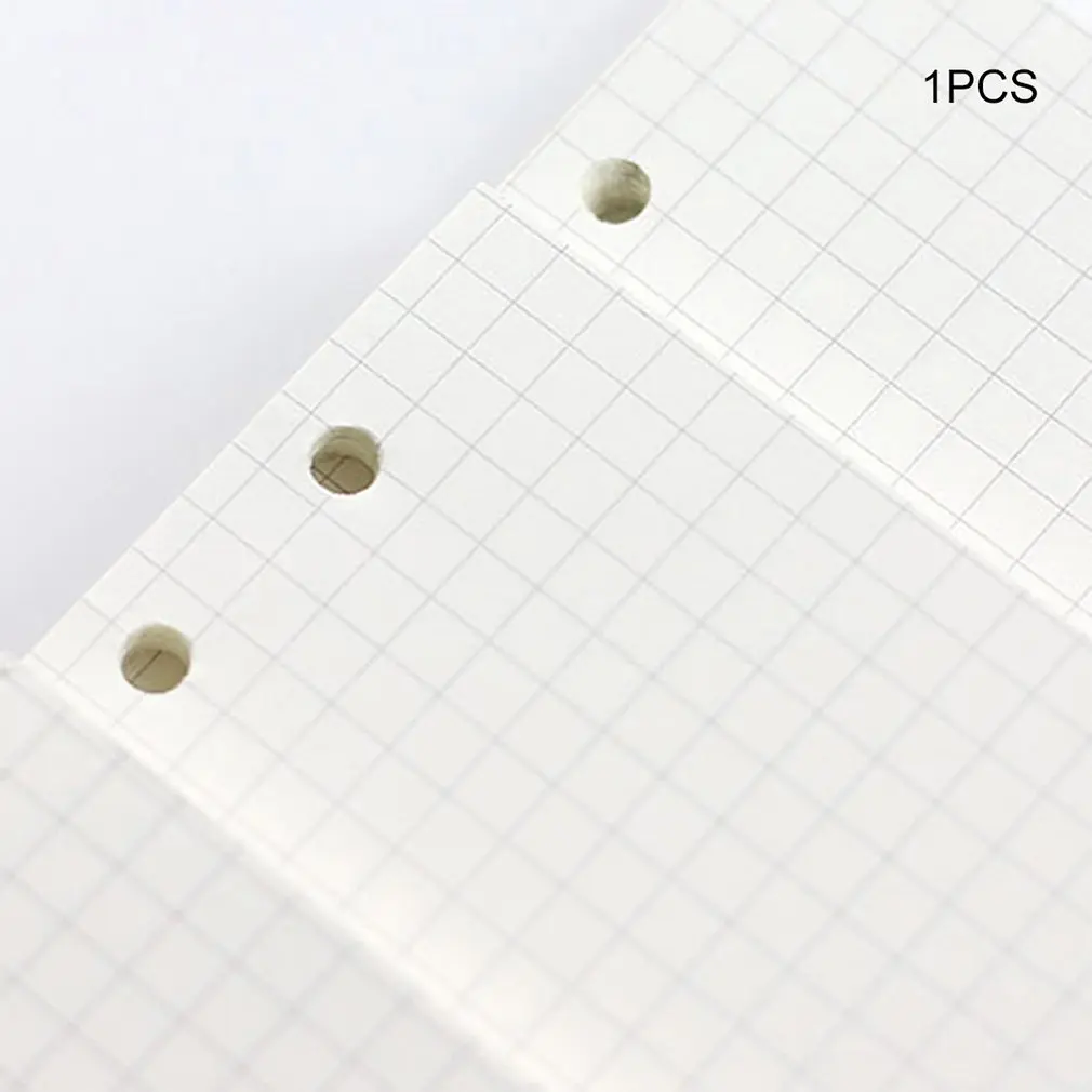Grid A6 6Hole LooseLeaf Refills LooseLeaf Paper Notebook Refills