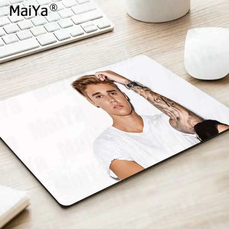 MaiYa Custom Skin Bieber красивый коврик для мышки в стиле аниме игровой коврик мышь
