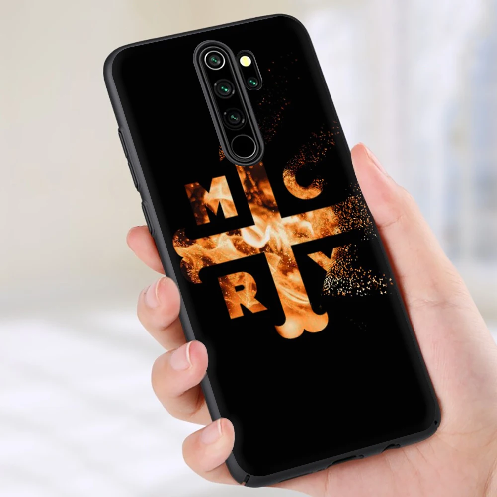 My Chemical Romance Мягкий силиконовый чехол для телефона для Xiaomi Redmi Note 4 4X5, 6, 7, 8 pro 5A Prime