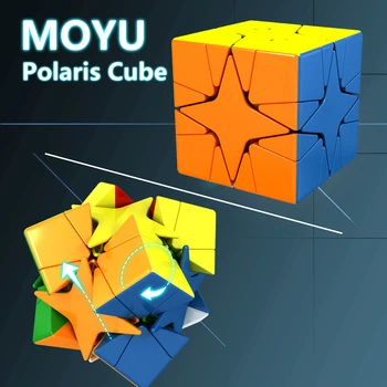 

MoYu MeiLong Polaris Cube Cubing Classroom Magic Puzzle Cube Educational MoYu Polaris Cubo Magico Toy for Kids Smooth Antistress