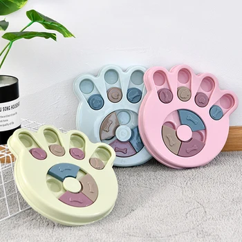 

Portable Pet Dog Feeding Food Bowls Puppy Slow Down Eating Feeder Dish Bowel Prevent Obesity Dogs Supplies