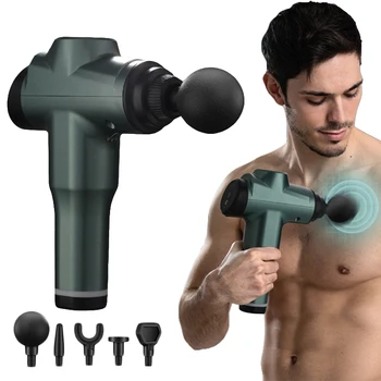 

Electric Fascia Massage Gun Relax Eliminate Muscle Fatigue Cervical Vertebra Massager Massger For Gym Office Home Post-Workout