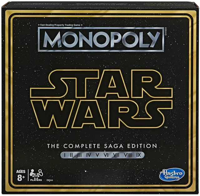 many Hasbro Monopoly Star Wars Complete Saga  Board Game Toy Card Game Kid Gift Board role-playing Monopoly games toys 1