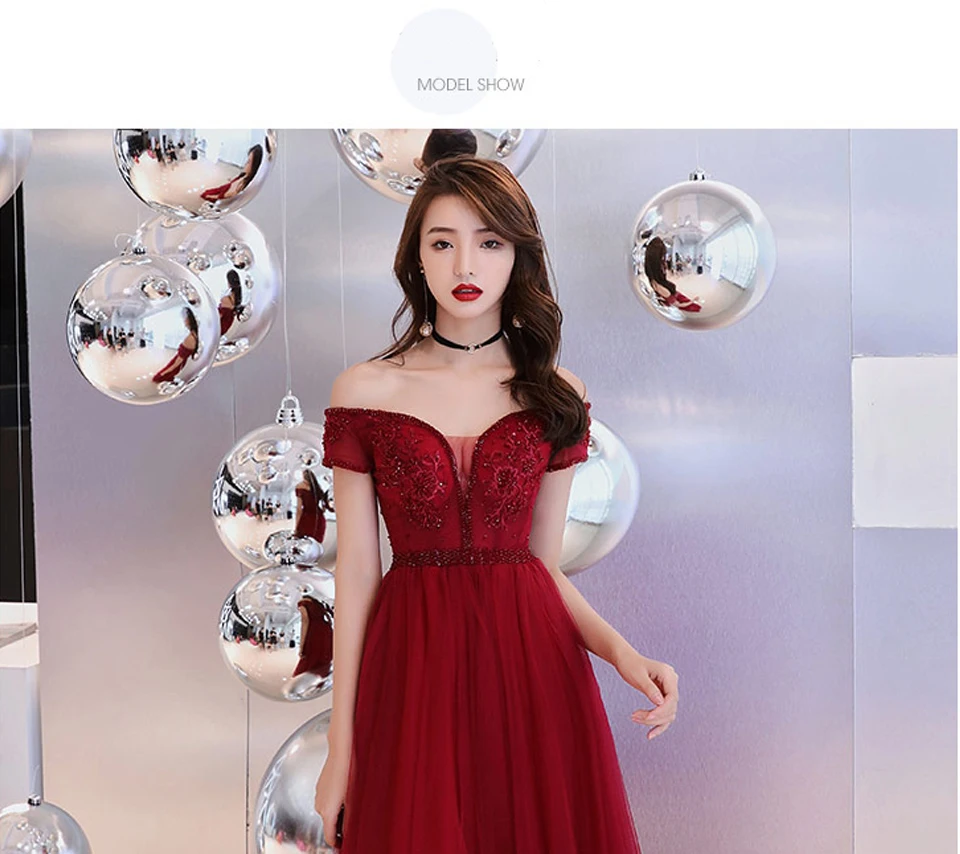 LAMYA банкетные вечерние платья с бисером и длинным v-образным вырезом vestido de festa, большие размеры, кружевное платье с аппликацией для выпускного вечера