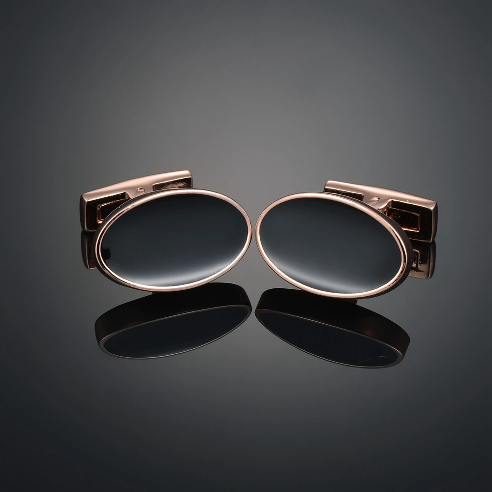5 Novelty Luxury Quality Copper Carbon Fibe/ Red Wood/Crystal Cufflinks Design for mens French suit accessories Jewellery gemelos - Окраска металла: 5