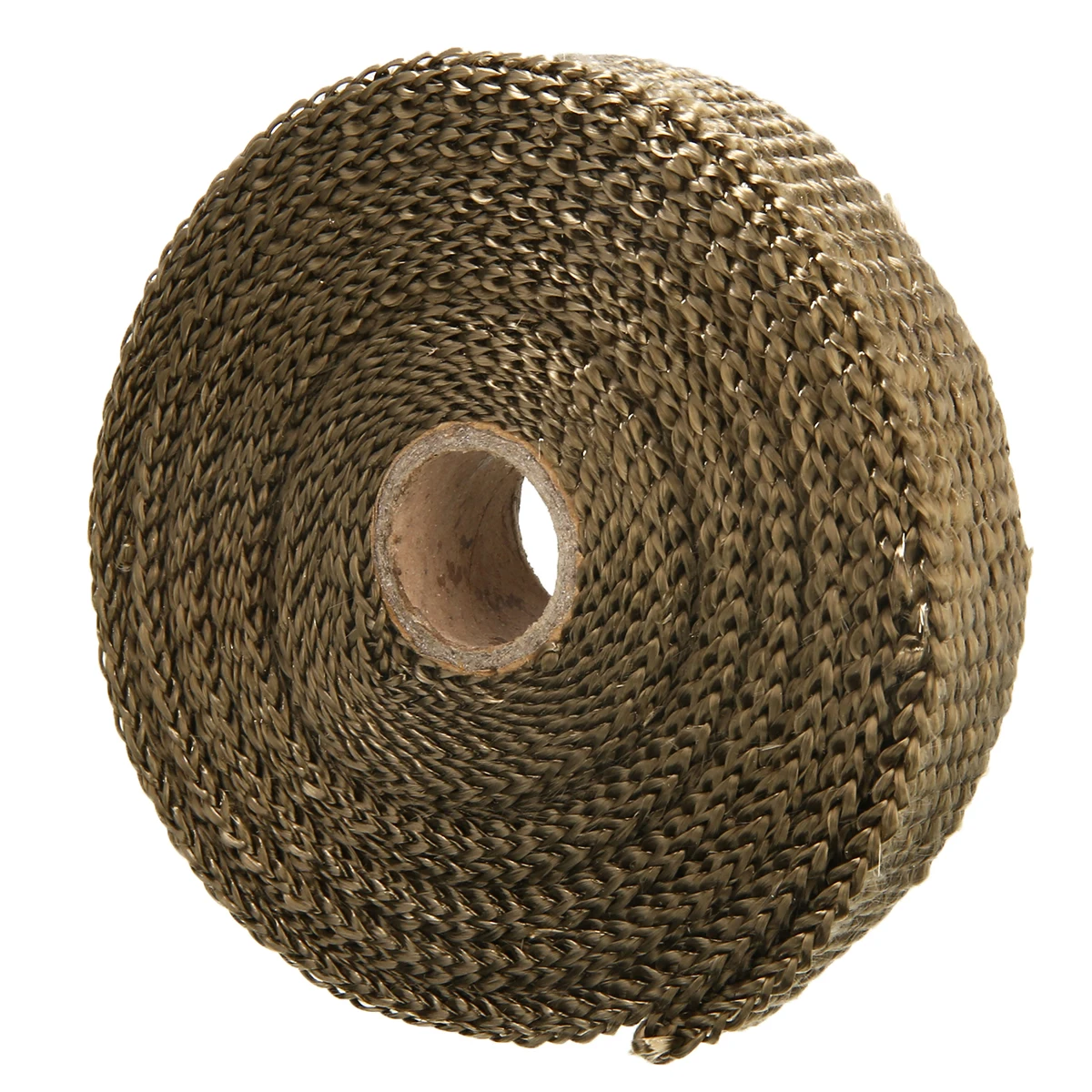 25mm*7.5 Meters Thermal Exhaust Header Pipe Tape Heat Insulating Wrap Tape Fireproof Cloth Roll With Durable Steel Ties Kit