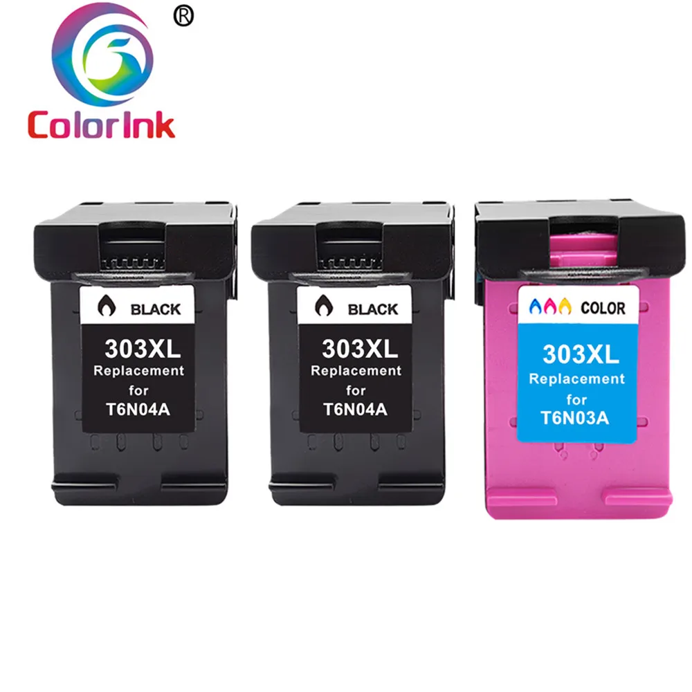 ColoInk 303XL cartucho de tinta Compatible HP303 repuesto para HP 303 xl  envidia foto 6220, 6230, 6232, 6234, 7130, 7134, 7830 impresora|Cartuchos  de tinta| - AliExpress