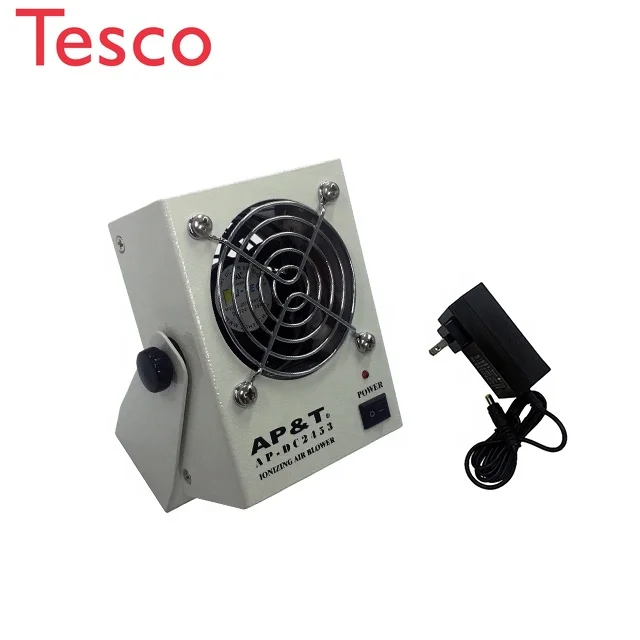 10V Ion Balance 220V DC 2453 Desktop Ionizer Fan Anti Static Air Blower