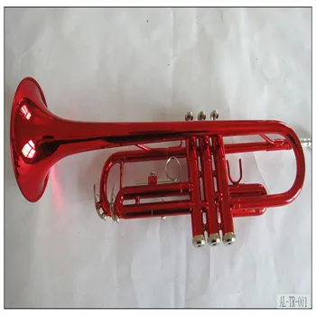 

Top Quality Trumpet Bb B Flat Durable Brass Trumpet with a Mouthpiece free shipping