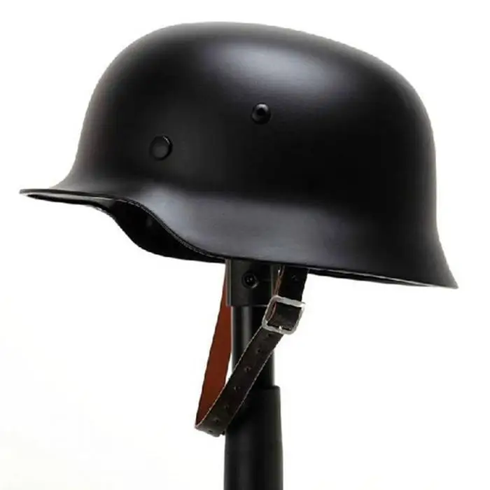 Высокое качество немецкий M35 шлем Стальной черный зеленый WW2 Тактический