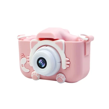 

2.0 Inch Screen Kids Camera Mini Digital 1920x1080P Photo Children Camera with 8G TF Card 600 MAh Polymer Lithium Battery Toys G