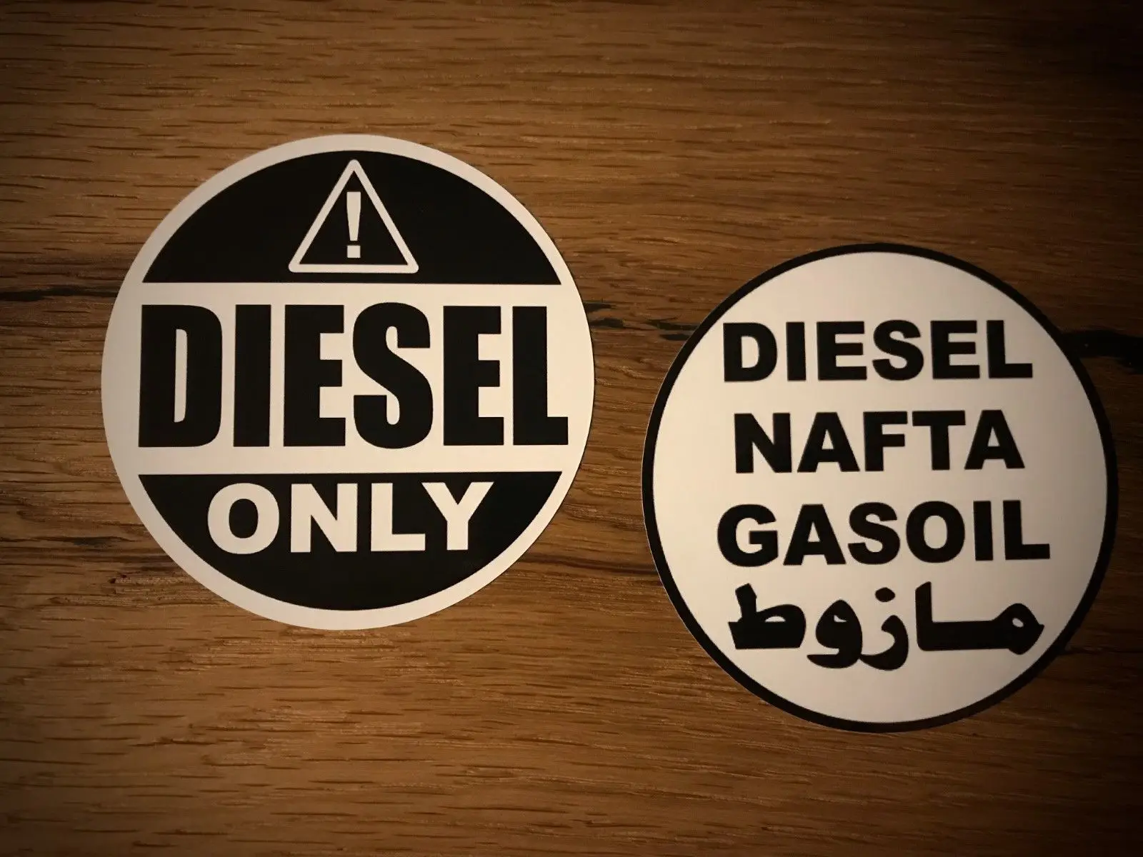 Diesel Aufkleber Kraftstoff sign Benzin sign Packung Diesel Anzeichen Replacements 