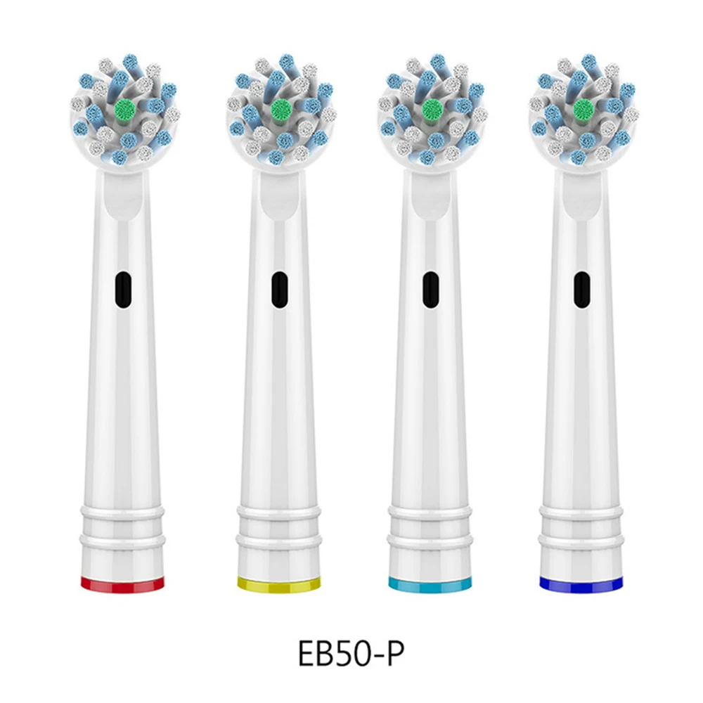 

12 PCS Replacement Braun Oral B Toothbrush Heads For Electric Toothbrush Soft Bristle,Vitality Dual Clean Cross Action EB50-P