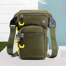 Многофункциональная уличная тактическая сумка практичная Мужская Личная безопасность карманы Высокое качество водонепроницаемая нагрудная сумка-мессенджер