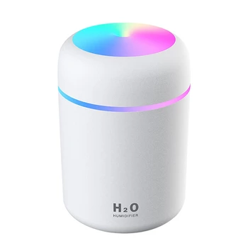 

SANQ 300ML USB Air Humidifer Aroma Essential Oil Diffuser with Romantic Lamp Mist Maker Aromatherapy Humidifiers for Home