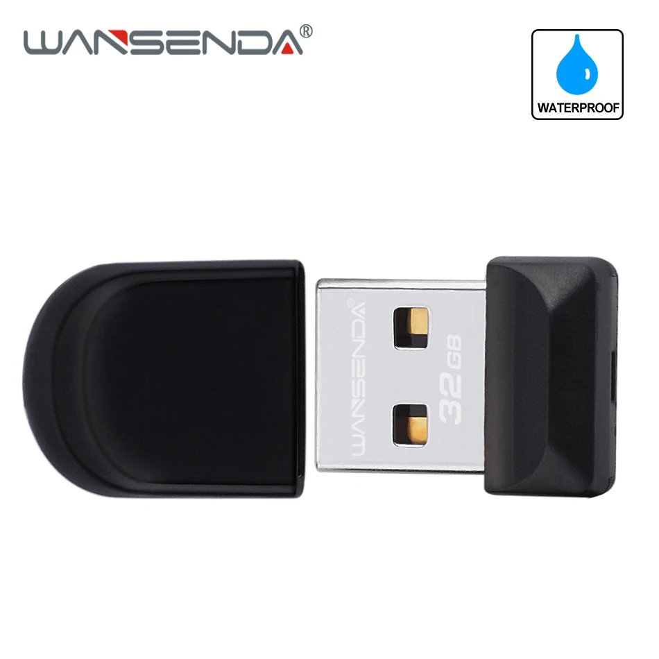 Original doble uso USB Flash Drive Super Mini Pen Drive 64GB 32GB 16GB 8GB 4GB Pendrive impermeable lápiz de memoria USB Thumbdrive