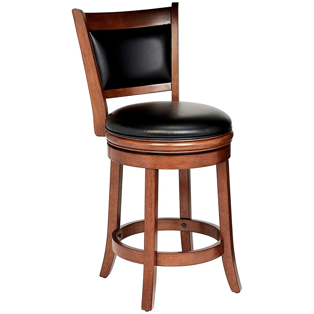 1pcs Bar Seat Pub PU Leather Swivel Kitchen Stools Adjustable Chair Dining Counter Cherry Color Fast Shipping 1pcs Bar Seat Pub PU Leather Swivel Kitchen Stools Adjustable Chair Dining Counter Cherry Color Fast Shipping