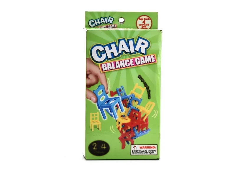 

Strange New Creative Folding Chair Balance Stack Chair Game Challenges Balance Game Educational Toy