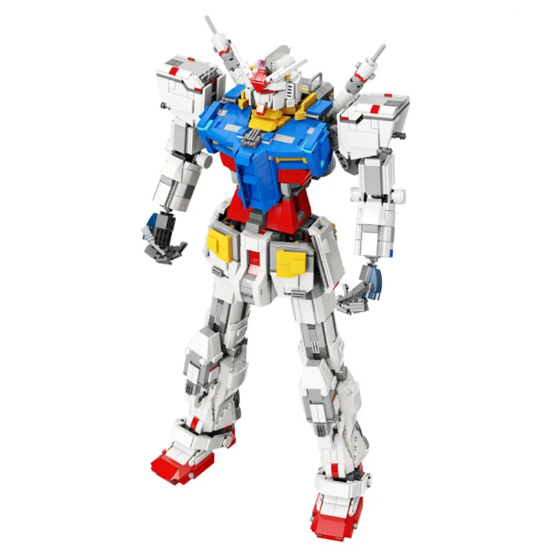 Новый супер робот война меха классическая модель Gundam Fit Lepinings Technic RX78 2