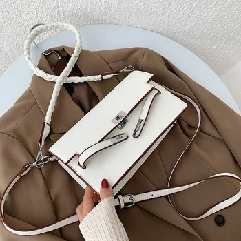 

Autumn new simple and fashionable women's shoulder bag messenger underarm bag high quality pu all-match comfortable bag