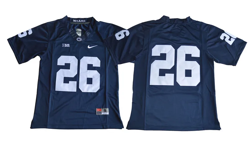 Мужской Penn Saquon Barkley 26 свитер для колледжа - Цвет: 1