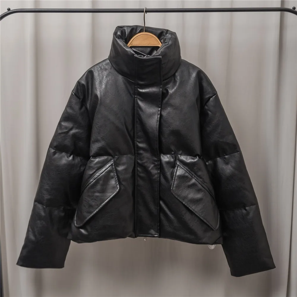121429 Branded Design Winter 90% Duck Down Jacket Warm Windproof Fashion Classic High Collar Embroidered Letter Coat Women M6 |