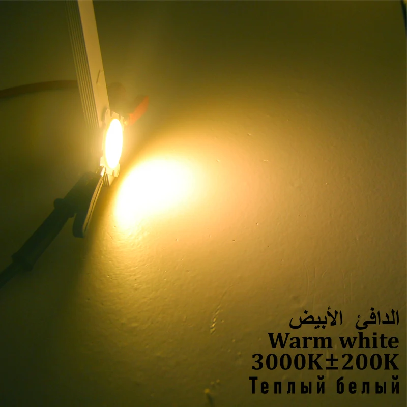 Warm White 3000K Новые туфли с квадратными 28 мм круглая 23 мм светодиодный модуль источника света модуль высокой мощности 20 Вт светодиодные лампы перевёрнутый кристалл для потолочный светильник - Испускаемый цвет: Warm White 3000K