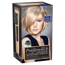 Краска для волос «Preference» L'Oreal Paris, 9.1 Викинг