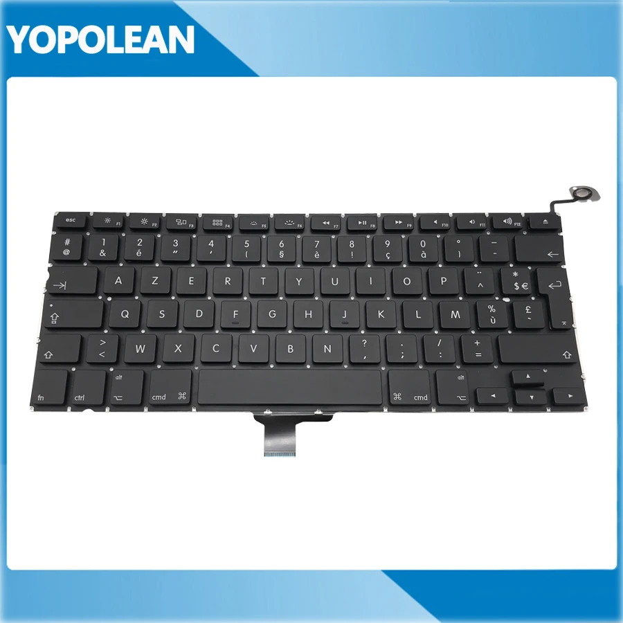 Новая Французская клавиатура AZERTY FR для Macbook Pro 13 &quotUnibody A1278 2009 2010 2011 2012 | Компьютеры