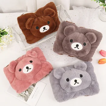 

Electric Hot Water Bags Cute Bear Hand Warmers New Charging Hot Water Bottle Girls Winter Warmer Bag Household Heat Bag hz-369