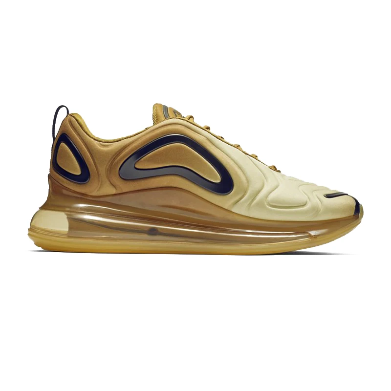 Оригинальные мужские кроссовки Nike Air Max 720, новинка, модные кроссовки для фитнеса, черные, для отдыха, низкие, дизайнерская обувь, AO2924-007