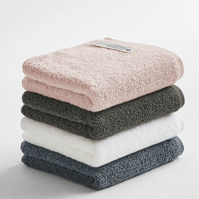 

100% pure cotton towel new combed towel pure cotton towel adult plain wash facial towel
