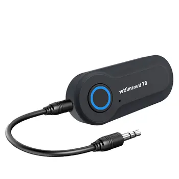 

Wireless Bluetooth 4.0 Stereo Audio Transmitter Adapter Bluetooth Transmitter 3.5MM Jack Audio Adapter for Headphones TV