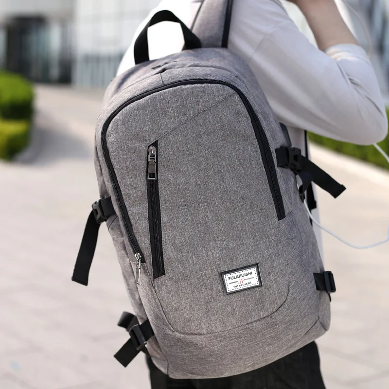 

2018 New Style Trend Fashion for Men And Universal Backpack Additive Customizable Logo