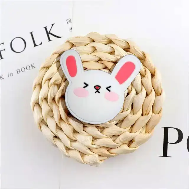 Luxury Cute Cartoon Animal Support Mobile Phone Extension Frame Finger Bracket Rabbit Panda Universal Fold Mobile Phone Bracket 17