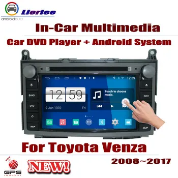 

Car Android System Android 8 Core A53 Processor IPS LCD Screen For Toyota Venza (AV10) 2008~2017 Radio DVD Player GPS Navi