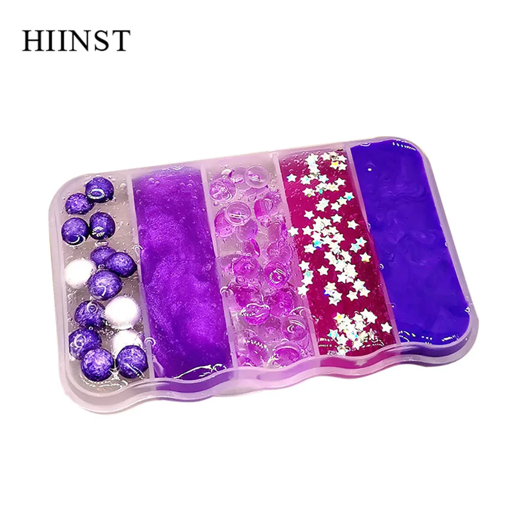 HIINST, рождественские забавные игрушки, слизи, грязь, мультфильм, смешивание фруктов, облако, 80 мл, цветные детские игрушки для снятия стресса, игрушки для взрослых, снятие стресса