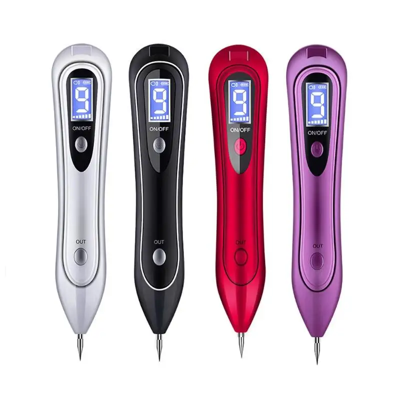 

LCD Laser Mole Removal Pen Dark Spot Plasma Beauty Face Skin Care Tool Point Pen Wart Tag Tattoo Removal Tools