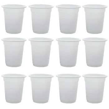 

50Pcs 180Ml Pure White Cups Disposable Coffee Tea Milk Cup Drinking Accessories Party Supplies