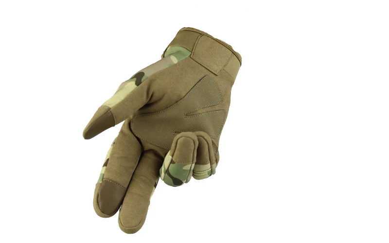 Touch Screen Waterproof Military Combat Gloves Men's Army Tactical Gloves Camouflage Full Finger Gloves Paintball Gloves