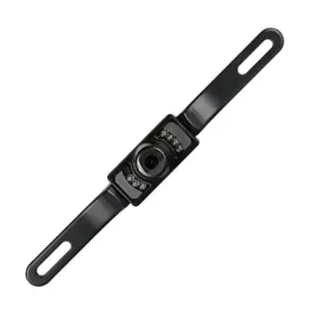 

Built-In Wireless Waterproof Night System Reverse Backup Car Camera With 5" Monitor Kit Black