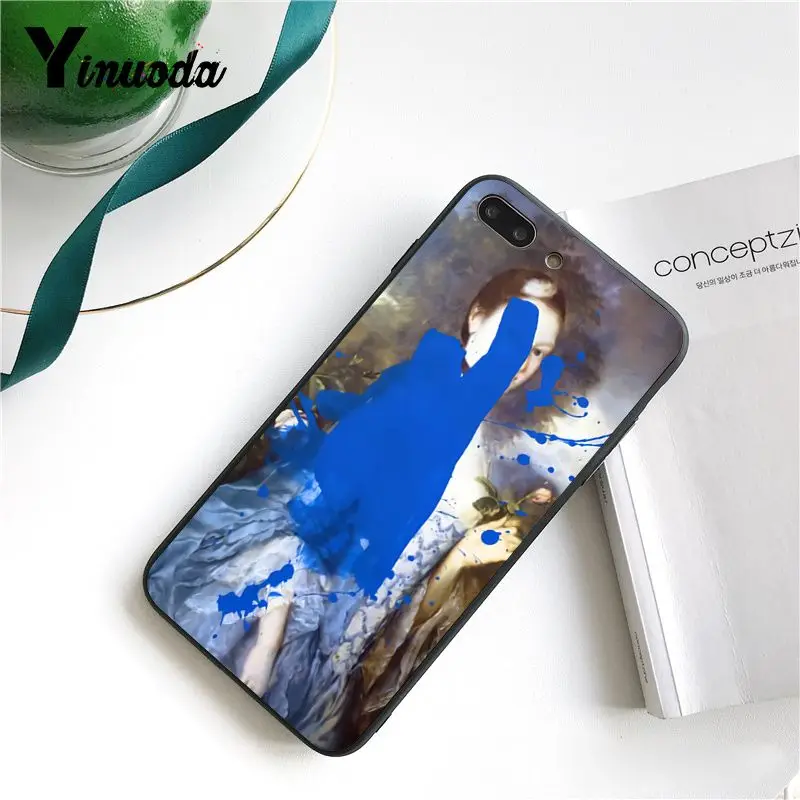 Art Statue Vintage Painted David Watercolor