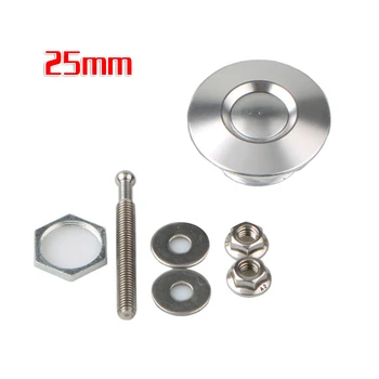 

2Pcs Bonnet Lock Quick Release Hood Pins Bumper Universal Aluminum alloy
