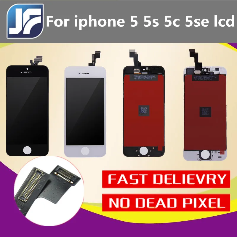 AAA +++ качественный ЖК дисплей Tinama без битых пикселей для iPhone 5/5s/5c/5se с сенсорным
