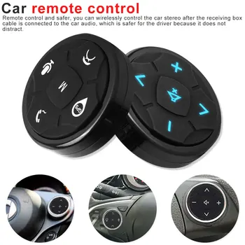 

Steering wheel remote control Universal Car Controller 10 Key Music Wireless DVD GPS Navigation Remote control buttons