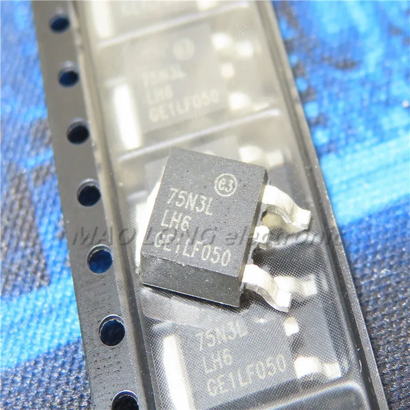 10 шт./лот STD75N3LLH6 75N3L 75N3LLH6 IPD075N03L TO252 N Groove 30V 75A MOS FET | Электронные компоненты и