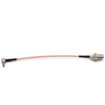 

Lot F Type Female Jack to CRC9 Male Right Angle RG316 Pigtail Cable