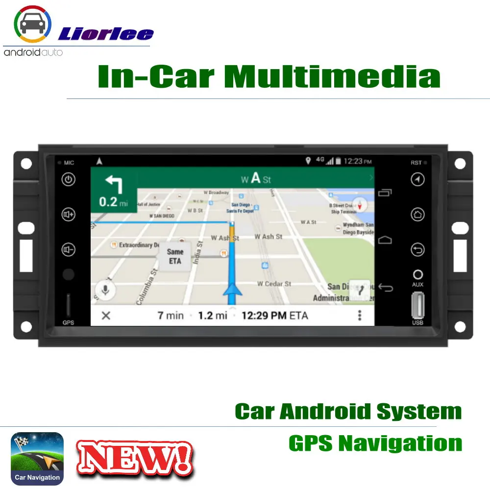 8 &quotHD 1080P IPS LCD экран Android Core для Chrysler 300/300C 2008 ~ 2010 автомобильное радио BT 3G/4G WIFI AUX USB GPS
