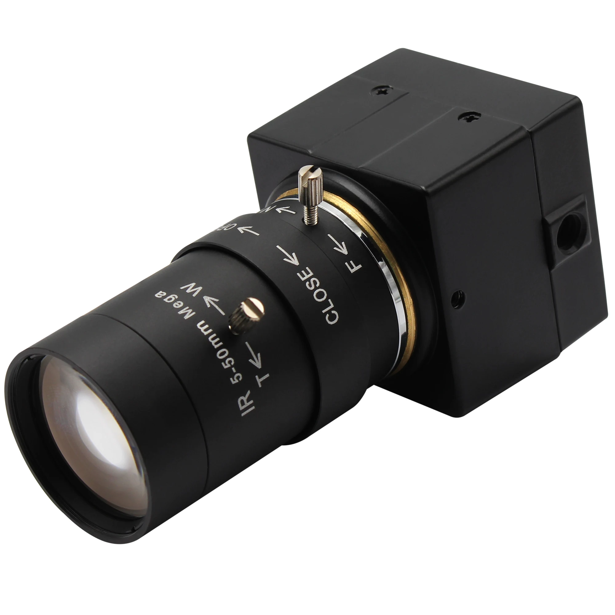 Монохромный объектив ELP 2 8 МП Aptina CMOS HD черно белый 12 мм варифокальный CS OTG UVC 38*38